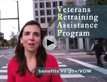 Veterans Retraining Assistance Program VRAP PSA