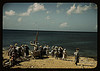 Housewives at the seashore waiting for the fishing boats to come in, Frederiksted, Saint Croix, Virgin Islands (LOC) by The Library of Congress