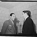 [Portrait of Duke Ellington and William P. Gottlieb, WINX, Washington, D.C., ca. 1940] (LOC)