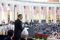President Obama Honors Veterans at Arlington National Cemetery