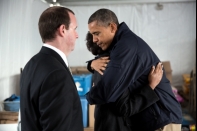 President Obama Meets Sandy Survivors in Staten Island