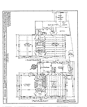 Renault-Foster House, drawing, 2nd floor, 1st floor