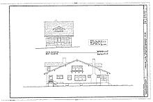 Longview
    Farm, Greenhouse Manager's House, south and west elevations