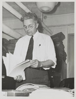Roy Stryker, ca. 1941.