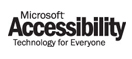 Microsoft Accessibility - Technology for Everyone logo