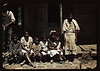 Bayou Bourbeau plantation, a FSA cooperative, Natchitoches, La. A Negro family (?) seated on the porch of a house (LOC) by The Library of Congress