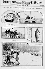 The angling season now tempts, and many respond. (LOC)