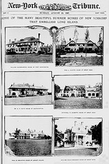 Some of the many beautiful summer homes of New Yorkers that embellish Long Island. (LOC)