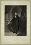 James Polk, full-length portrait, standing, facing front.