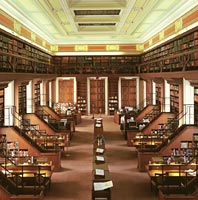 View of the African & Middle Eastern Reading Room 