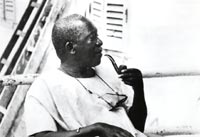 Senegalese writer Sembene Ousmane