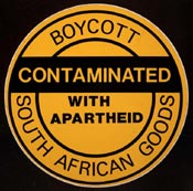 Anti-apartheid poster