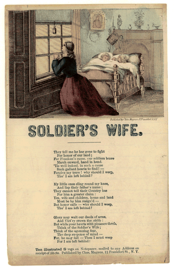 Image 1 of 1, Soldier's wife.