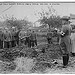 German Field chaplain burying French Officer who died in hosp. (LOC)