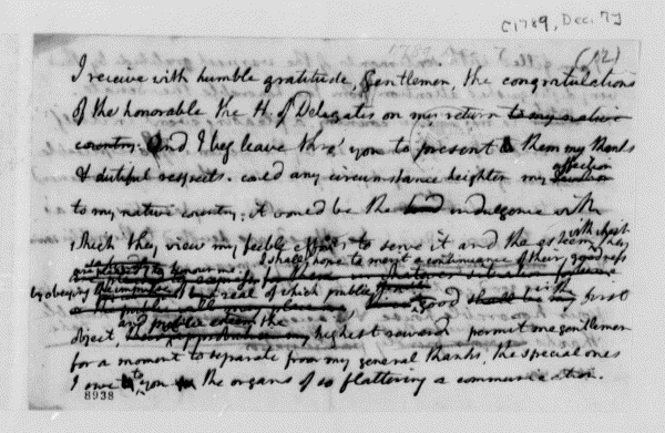 Image 2 of 1352, Thomas Jefferson to Virginia House of Delegates, D