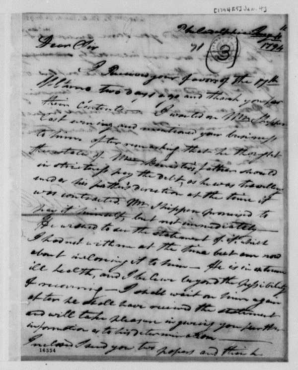Image 2 of 1293, William Branch Giles to Thomas Jefferson, January 