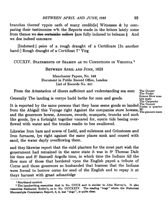 Image 111 of 670, Susan Myra Kingsbury, editor. Records of the Virgi