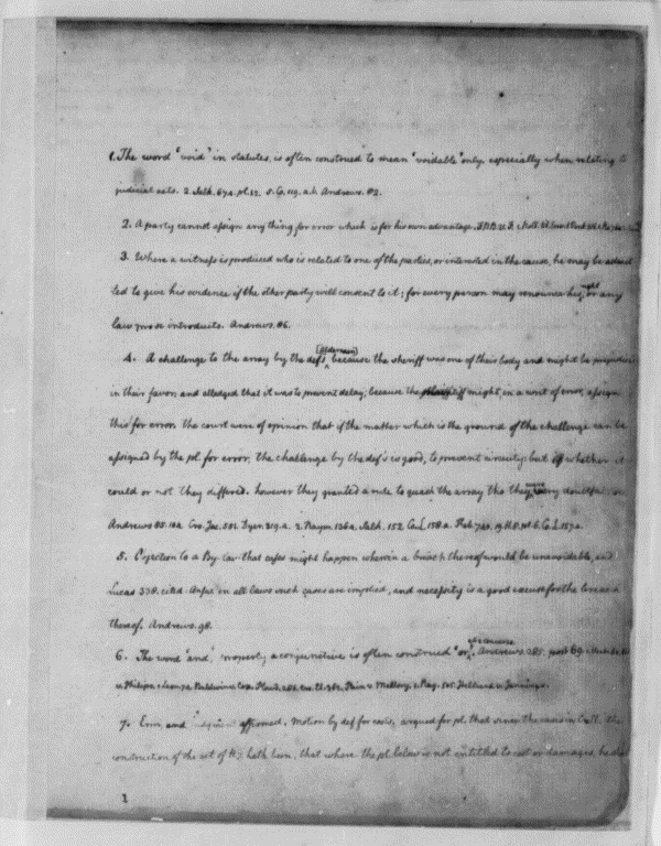 Image 3 of 487, Thomas Jefferson, 1762-1767, Legal Commonplace Boo