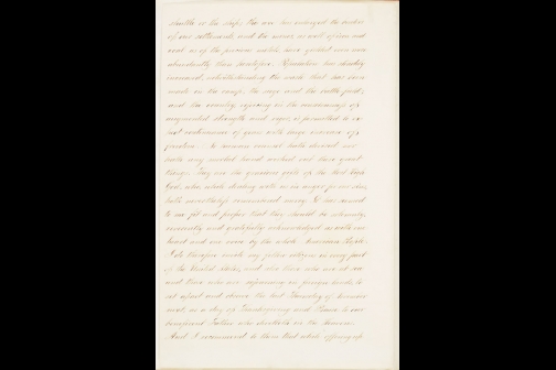 Abraham Lincoln's Thanksgiving Day Proclamation Page 2
