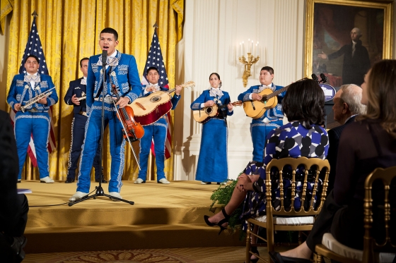 Mariachi Desoro performs during the the PCAH National Arts and Humanities Youth Program Awards (November 19, 2012)
