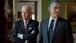 President Obama Waits With Vice President Biden In The Green Room