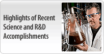 Highlights of Recent Science and R and D Accomplishments.