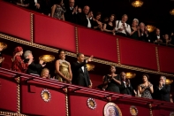 President and Mrs. Obama Welcome 2012 Kennedy Center Honorees to the White House