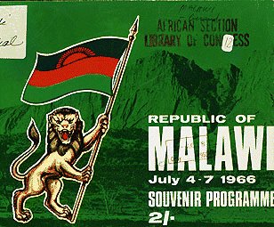 Republic of Malawi, July 4-7 1966, Souvenir Programme