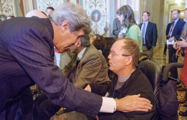 Kerry, Disabilities Advocates Urge Senate Passage of Disabilities Treaty