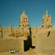 A mosque in the classic Malian style