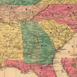Phelps and Watson's historical and military map of the border &amp; southern states.