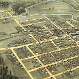 Hudson, Lenawee Co., Michigan 1868.