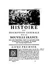 Histoire et description générale de la Nouvelle France