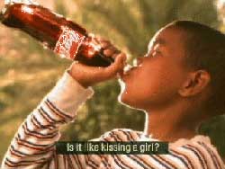 <nobr>Coca-Cola</nobr> first experience advertisement