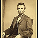 [Abraham Lincoln, U.S. President. Seated portrait, facing front, January 8, 1864] (LOC)