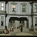 [Children with adult in the tenement district, Brockton, Massachusetts] (LOC)