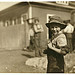 Charlie Foster has a steady job in the Merrimack Mills. School Record says he is now ten years old. His father told me that he could not read, and still he is putting him into the mill. See Hine report.  Location: Huntsville, Alabama. (LOC)