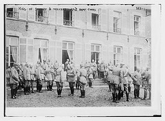 King of Saxony and officers 27th Army Corps  (LOC)