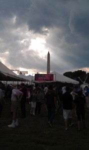 sunset at saturday's NBF12