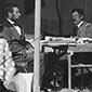 Antietam, Md. President Lincoln and Gen. George B. McClellan