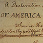 Thomas Jefferson, June 1776, Draft Fragment of Declaration of Independence