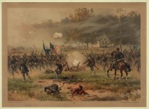 Battle of Antietam. Chromolithograph by Prang, 1887. http://hdl.loc.gov/loc.pnp/pga.04031