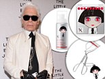 'It is ze art of ze make-up': How to do your eye shadow Karl Lagerfeld style