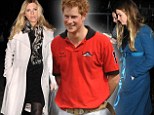 When Chelsy met Cressida: Prince Harry¿s flames old and new have a near miss at a carol service 