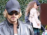 Gabriel Aubry shows he's on the mend following Thanksgiving brawl with Olivier Martinez as he spends time with daughter Nahla