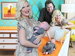 Tori Spelling and husband Dean McDermott give a tour of their son's nursery