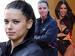 Victoria¿s Secret Angel unmasked: Adriana Lima hits the streets with no make-up as catwalk extravaganza airs on U.S. television