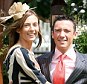 Three-times champion jockey Frankie Dettori faces a world ban after he failed a drugs test in France. He is pictured here with his wife Catherine