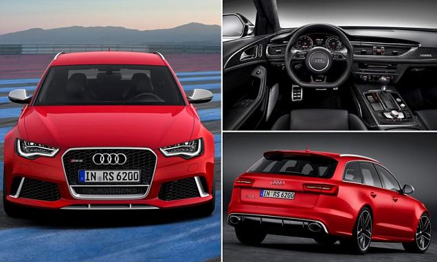 Speed: The Audi RS6 Avant is the German manufacturer's latest superfast estate car