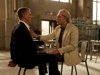 FILE - This publicity film image released by Sony Pictures shows Daniel Craig, left, and Javier Bardem in a scene from the film "Skyfall." Bardem portrays, Raoul Silva, one of the finest arch-enemies in the 50-year history of Bond films. (AP Photo/Sony Pictures, Francois Duhamel, File)